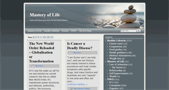 Desktop Screenshot of masteryoflife.org